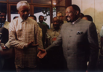 savimbi e mandela